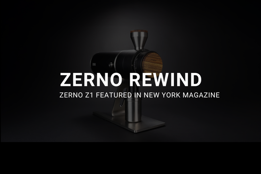 Zerno Rewind: The Z1 Earns Praise From New York Magazine