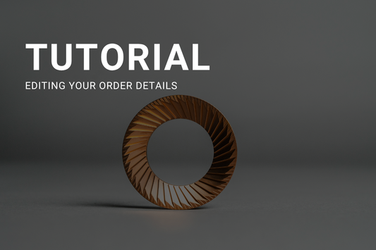 You can now edit your order details directly inside of your Zerno account